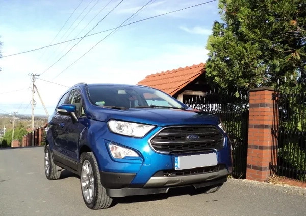 Ford EcoSport cena 53995 przebieg: 62000, rok produkcji 2018 z Biała małe 106